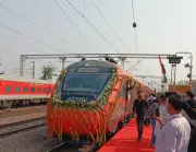 Vande Bharat Express Makes Historic First Stop at Kurukshetra Station