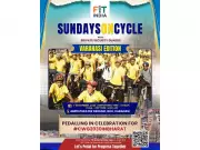 Varanasi Hosts Fit India Sunday Cycling Event to Mark 2030 CWG Hosting