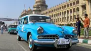 Vintage Car Rally in Bengaluru Drives Home Anti-Drug Message