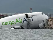 Wet-Leased Cargo Aircraft Skids Off Runway at Hong Kong Airport, Emirates Confirms Operation