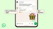 WhatsApp's New Group Chat Features: Member Tags, Text Stickers & Event Reminders
