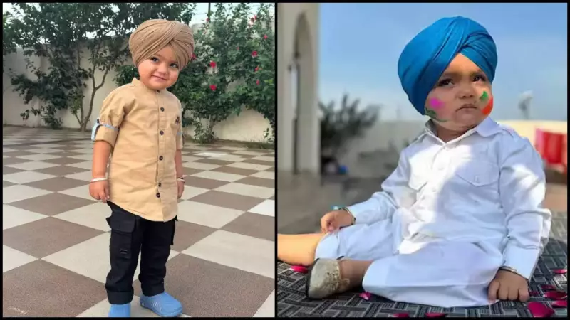 Adorable Glimpse: Sidhu Moose Wala's Younger Brother Shubhdeep Steals Hearts With These Unseen Family Photos