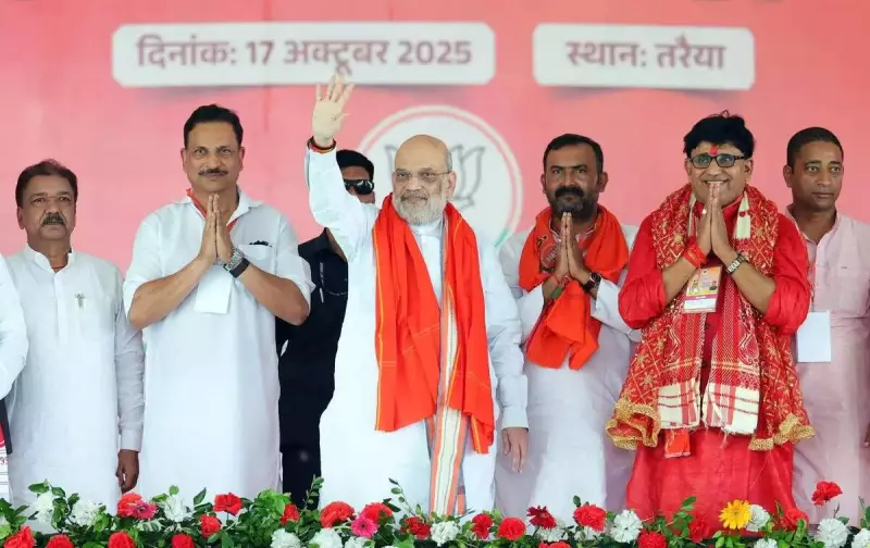 Amit Shah's Epic Bihar Battle: NDA's 'Five Pandavas' vs RJD's 'Jungle Raj' in Khagaria