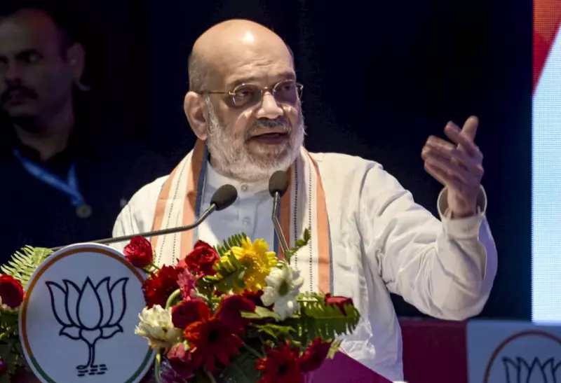 Amit Shah's Fiery Siwan Rally: Calls for Defeat of 'Shahabuddin Ideology' in Bihar Polls