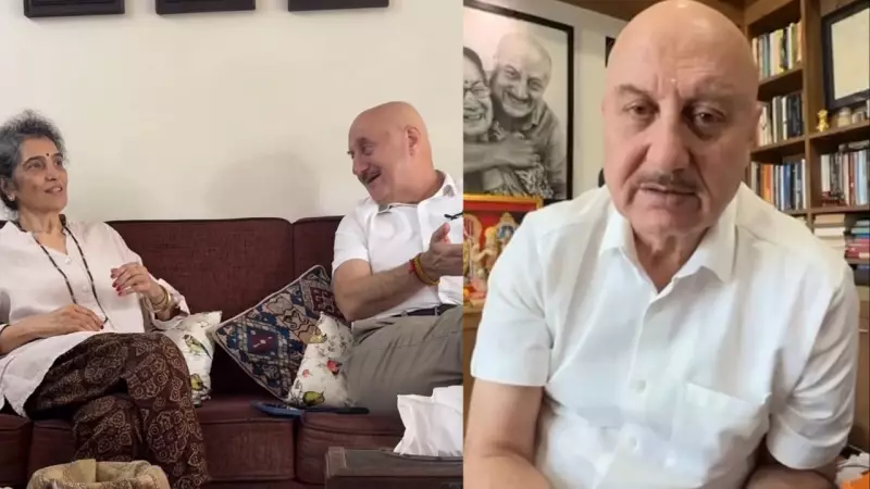 Anupam Kher Gets Emotional Sharing Heartbreaking Update on Satish Kaushik's Widow Madhu's Alzheimer's Battle | TOI Exclusive