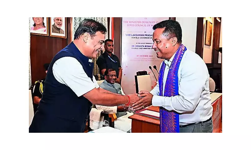 Assam Political Shakeup: BPF's Charan Boro Joins BJP-Led Government, Reshaping Poll Equations