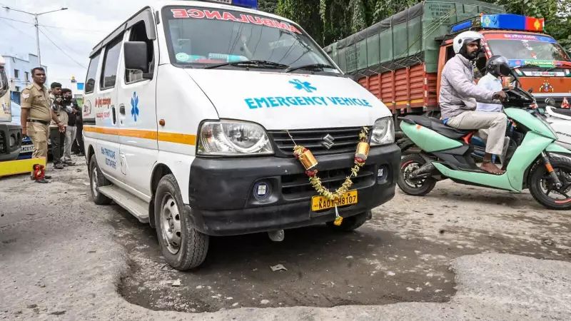 Bengaluru's Deadly Potholes Claim Young Bank Employee's Life: 26-Year-Old Crushed by Speeding Truck