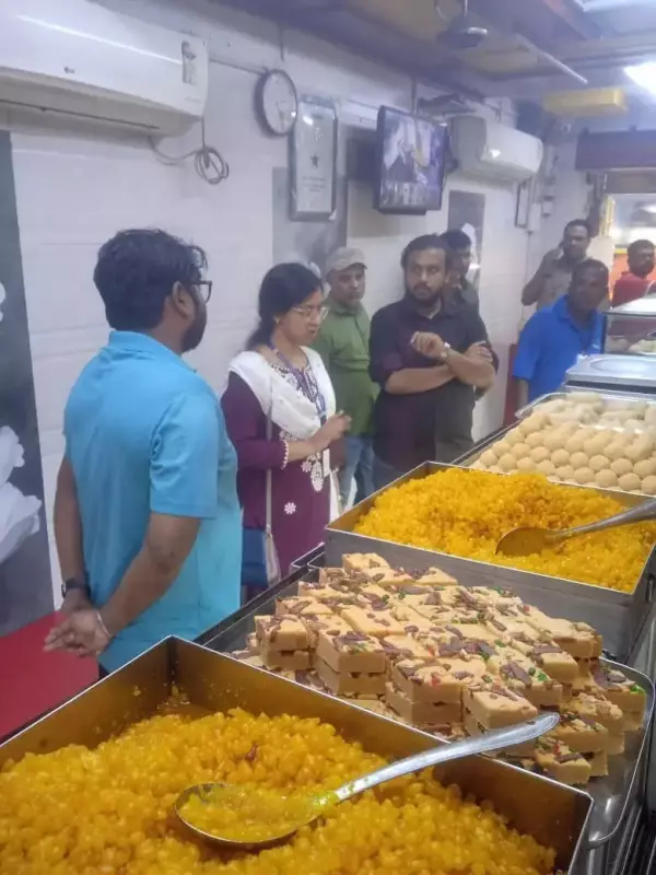 Berhampur Food Safety Officials Destroy 400kg Rotten Sweets in Major Raid | Public Health Alert
