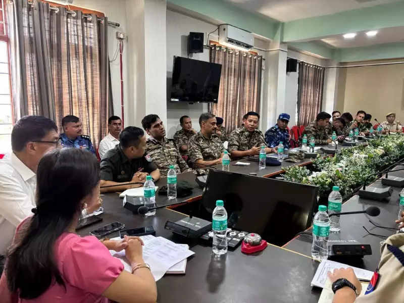 Bishnupur District Ensures Safe Harvest Season with Proactive Security Measures