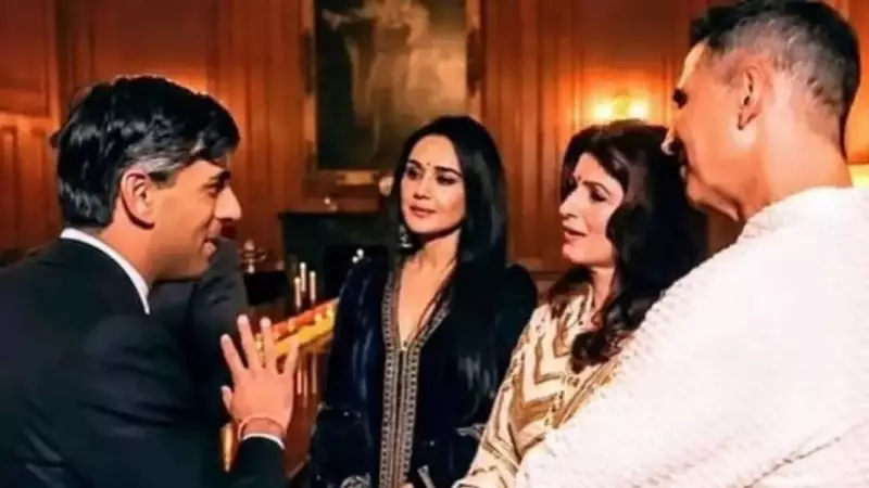 Bollywood Stars Akshay Kumar, Twinkle Khanna & Preity Zinta Celebrate Diwali with UK PM Rishi Sunak in London - Exclusive Details!