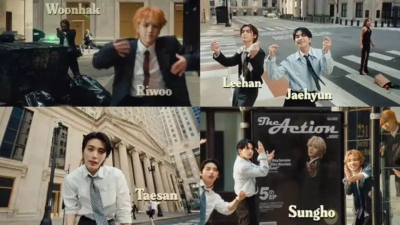 BOYNEXTDOOR Unleashes Cinematic K-Pop Magic With 'Hollywood Action' Comeback