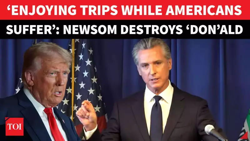 California Governor Newsom Blasts Trump for 'Rigging' Midterms and Sending 'Masked Men' | Political Firestorm Erupts