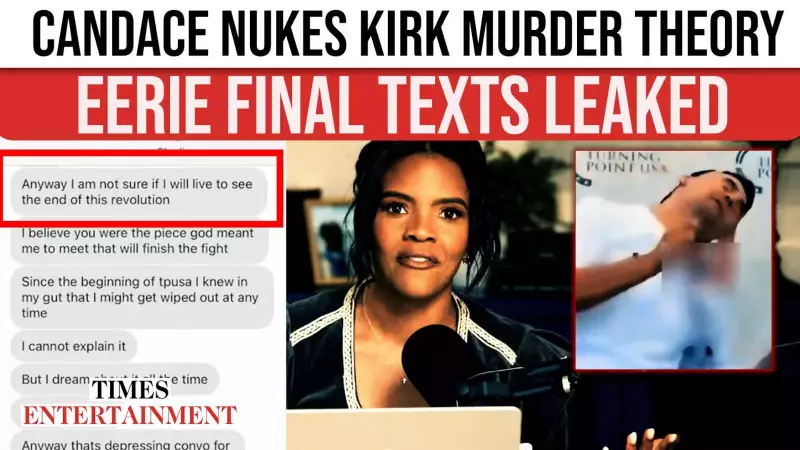Candace Owens Drops Bombshell: Leaks Charlie Kirk's Chilling Texts Predicting Deaths, Nuclear Threats & Murder Cover-Up