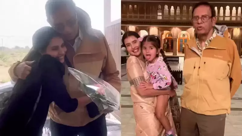 Charu Asopa's Former Father-in-law Makes Heartwarming Bikaner Visit; Traditional Rajasthani Dinner Steals the Show