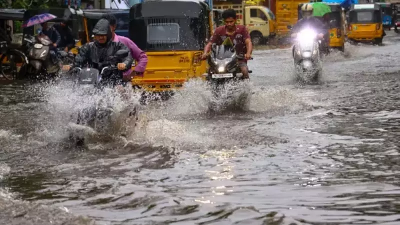 Chennai Under Water: Red Alert Issued as Torrential Rains Wreak Havoc Across Tamil Nadu