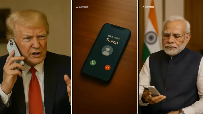 Congress AI Video Shows 'Scared' PM Modi Following Trump Orders: PIB Fact-Check Exposes Fake Content