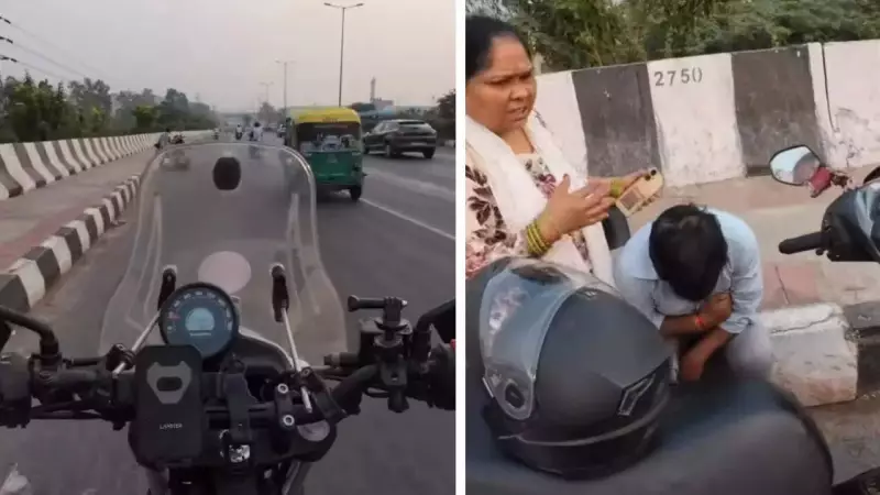 Delhi Air Pollution Crisis: Shocking Video Shows Man Gasping for Breath in Anand Vihar