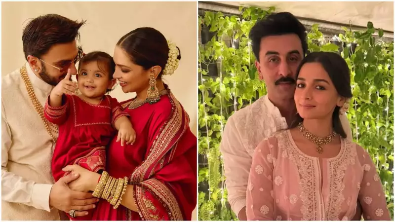 Diwali 2025: Deepika-Ranveer Reveal Daughter's Face, Alia-Ranbir's New Home & SRK's Starry Celebrations!