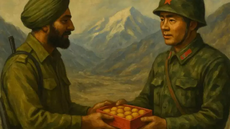 Diwali Diplomacy: Indian & Chinese Soldiers Exchange Sweets at LAC in Historic Gesture