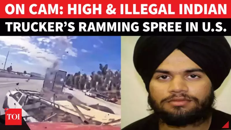 Drug-Fueled California Crash: ICE Targets Indian Truck Driver After Horrific Accident