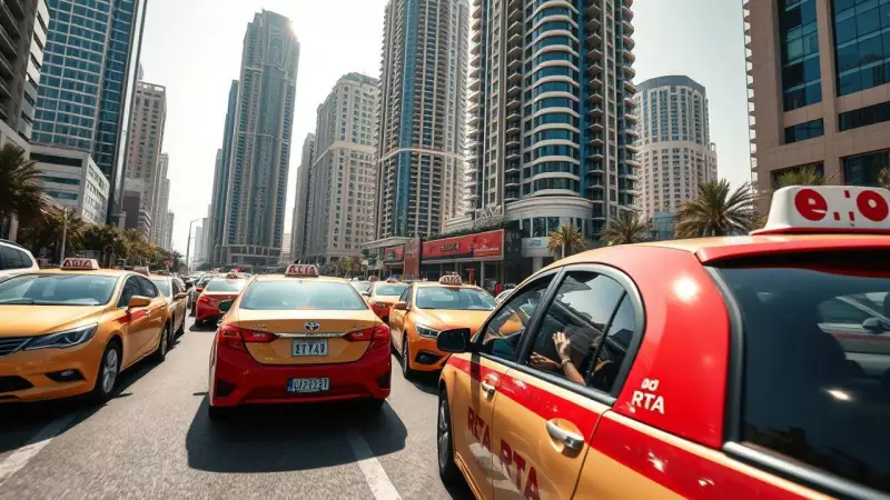 Dubai Taxi Colour Code: Decoding What Those 7 Roof Shades REALLY Mean