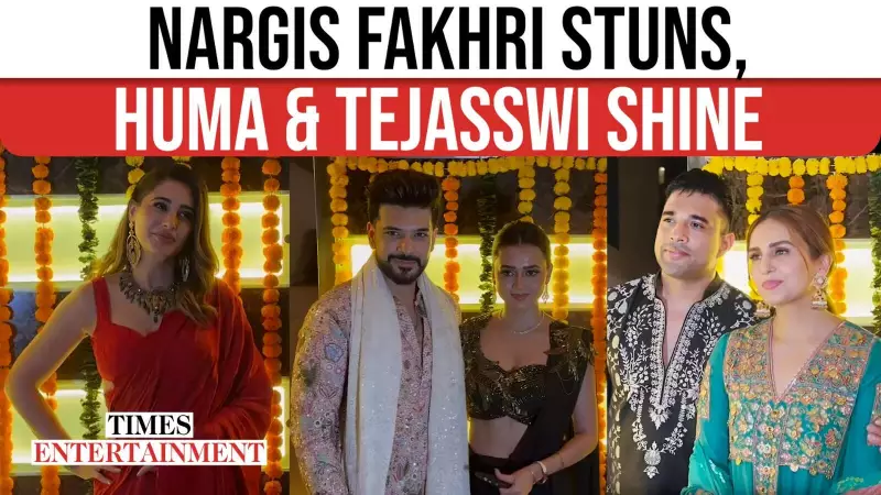 Ektaa Kapoor's Diwali Bash: Huma Qureshi, Nargis Fakhri & Bollywood Stars Dazzle in Traditional Attire | Etimes Exclusive