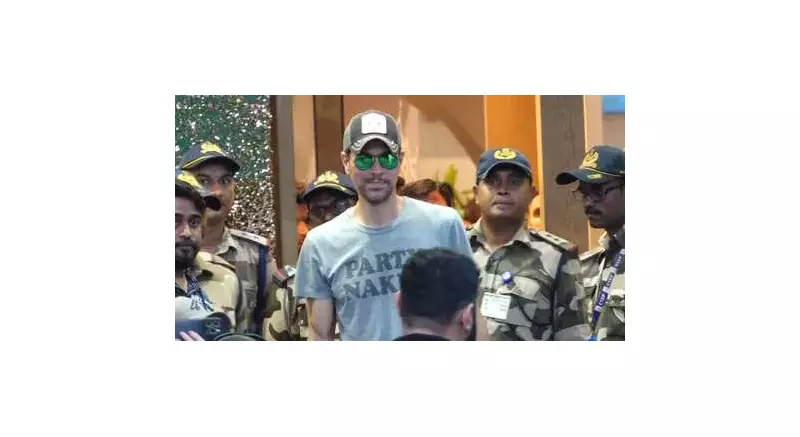 Enrique Iglesias Lands in Mumbai! Get Ready for Epic 2-Day Concert Spectacle