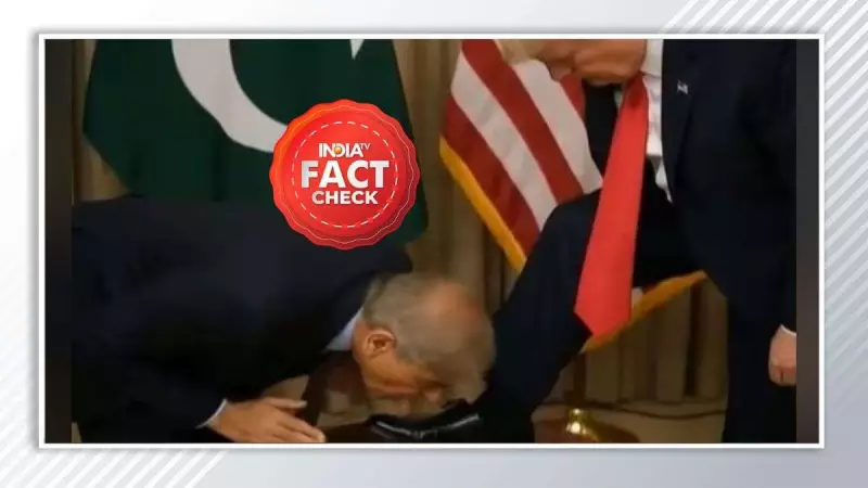 Fact Check: Did Pakistan's Shahbaz Sharif Really Lick Donald Trump's Shoe? Viral Video Truth Exposed