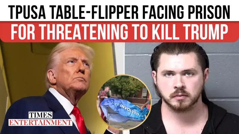 Florida Teacher Faces Prison Time After Viral Table-Flipping Rant and Trump Death Threats