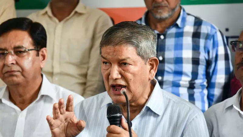 Former Uttarakhand CM Harish Rawat Survives Terrifying Car Crash on Delhi-Dehradun Route