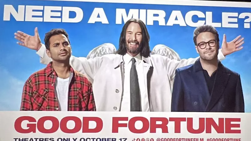 Good Fortune Review: Seth Rogen & Aziz Ansari Deliver 98 Minutes of Pure Comedy Gold with Keanu Reeves