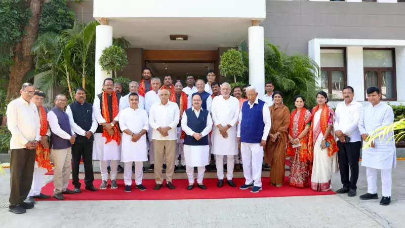 Gujarat Cabinet 2025: Harsh Sanghavi Named Deputy CM, Kanubhai Desai Gets Finance, Rivaba Jadeja Education - Full Minister List