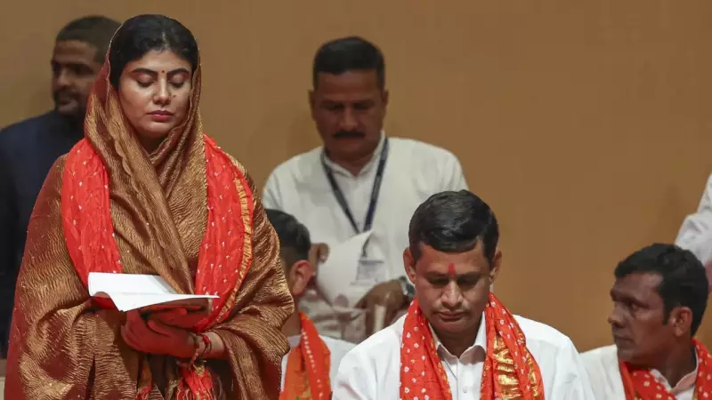 Gujarat Cabinet Reshuffle: Harsh Sanghavi Gets Powerful Home Ministry, Rivaba Jadeja Makes Political Debut