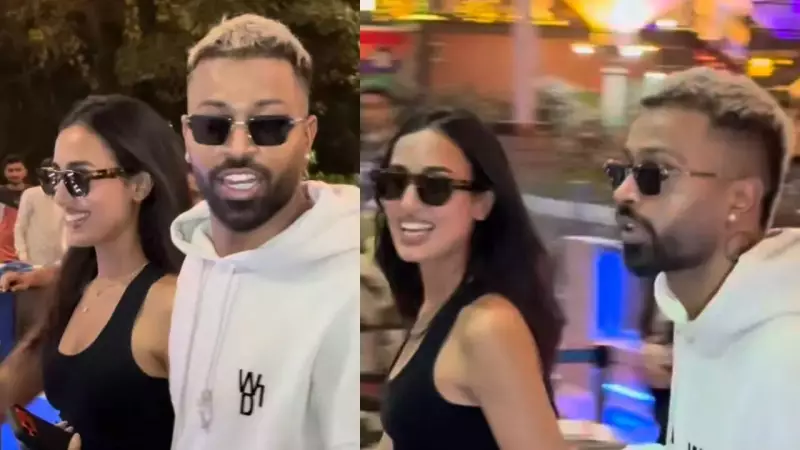Hardik Pandya & Mahieka Sharma Spark Romance Rumours with Adorable High-Five Moment in Mumbai
