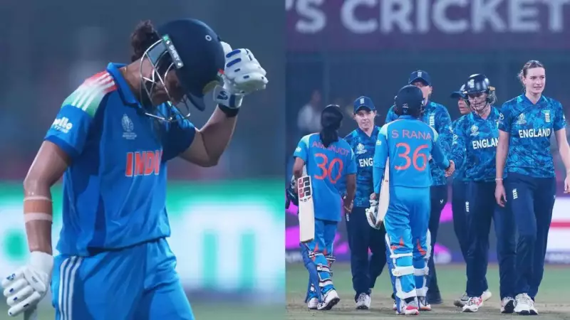 Heartbreak for India! England Snatch Victory in Thrilling Women's World Cup Clash