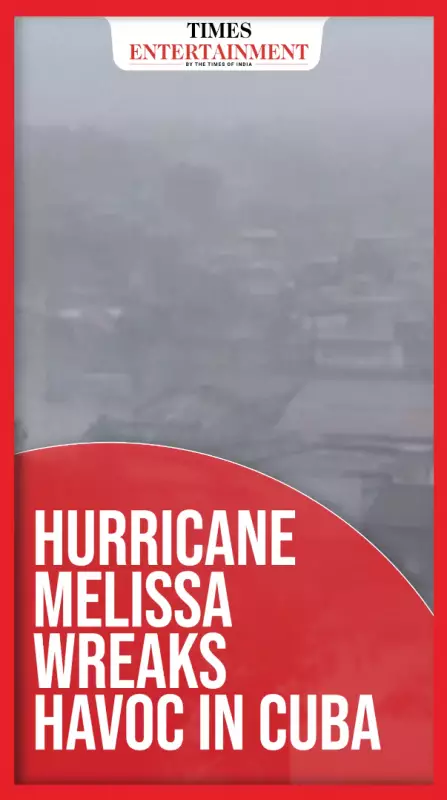 Hurricane Melissa Ravages Cuba: Category 3 Monster Storm Unleashes Destruction | TOI