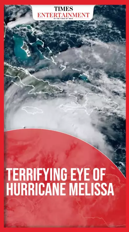Hurricane Melissa's Terrifying Eye Captured on Video as Monster Storm Ravages Jamaica
