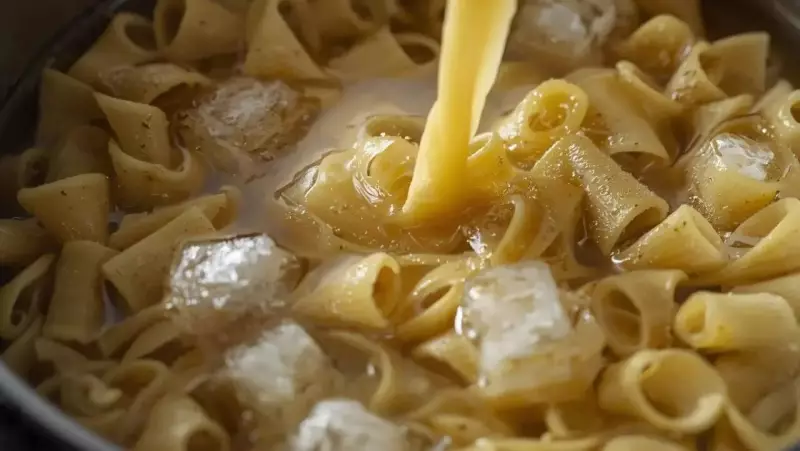 Ice in Pasta Water: The Italian Kitchen Hack That Changes Everything