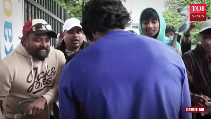 Indian Cricket Stars Swarmed by Ecstatic Fans in Canberra! Autographs & Selfies Galore