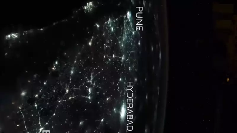 India's Diwali Celebration Seen From Space: ISRO Astronaut Shares Stunning View of Country Glowing Like Galaxy