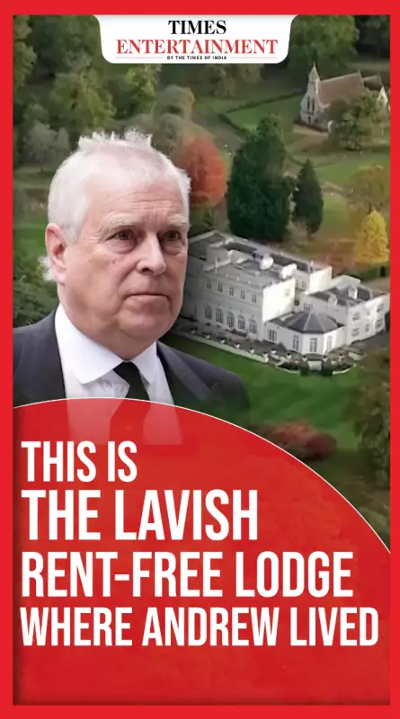 Inside Prince Andrew's Lavish Royal Lodge Home Before King Charles Stripped His Titles