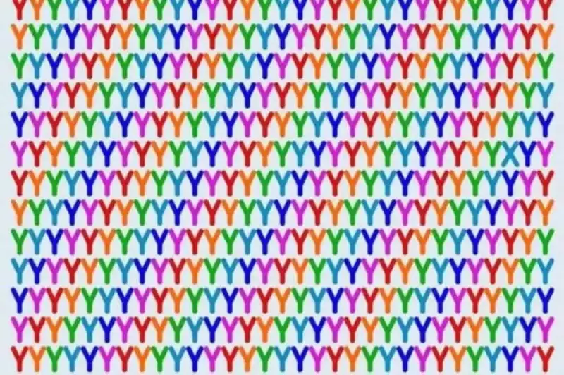 IQ Test Challenge: Can You Spot The Hidden Letter Among The Y's In 10 Seconds?