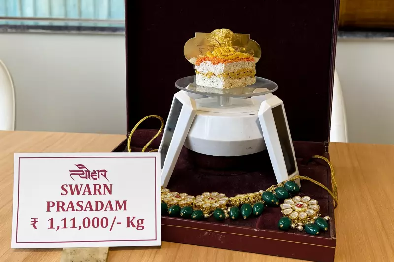 Jaipur's Golden Mithai: This Diwali Sweet Costs a Staggering ₹1.11 Lakh Per Kg!