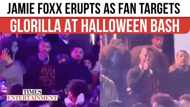 Jamie Foxx Furious as Fan Hurls Object at GloRilla During Star-Studded Party - Shocking Video Goes Viral
