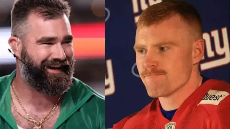 Jason Kelce Roasts Kicker Jude McAtamney After Costly Misses Sink Giants Against Broncos