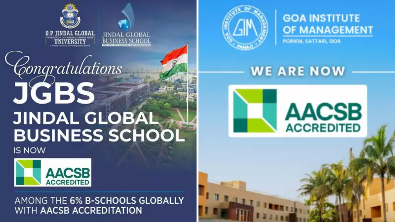 Jindal Global Business School & Goa Institute of Management Secure Coveted AACSB Accreditation