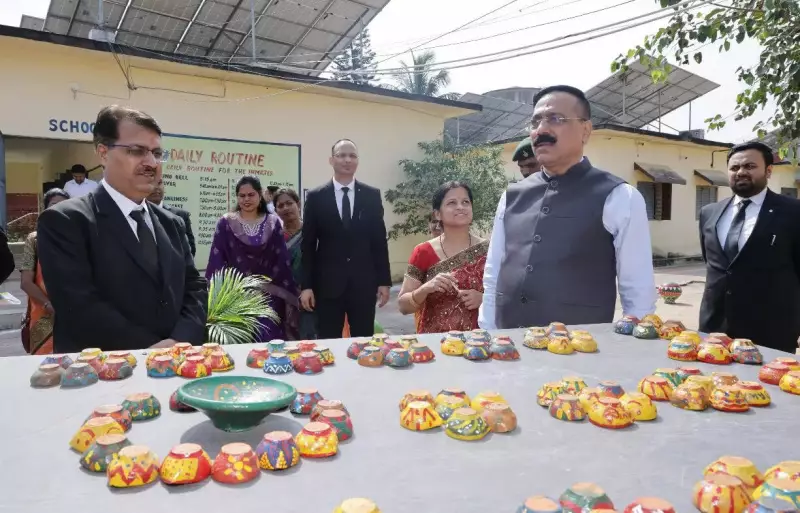 Justice Prasad's Inspiring Diwali: Cleanliness Drive & Education Message Lights Up Jharkhand Children's Lives