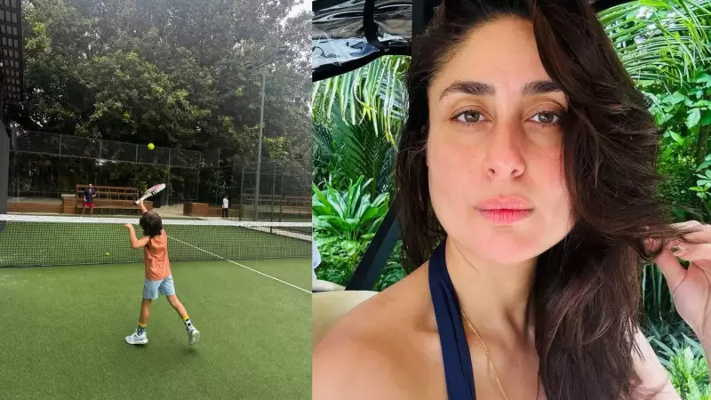 Kareena Kapoor Khan Stuns with Family Vacation Photos Featuring Saif, Taimur; Katrina Kaif Reacts!