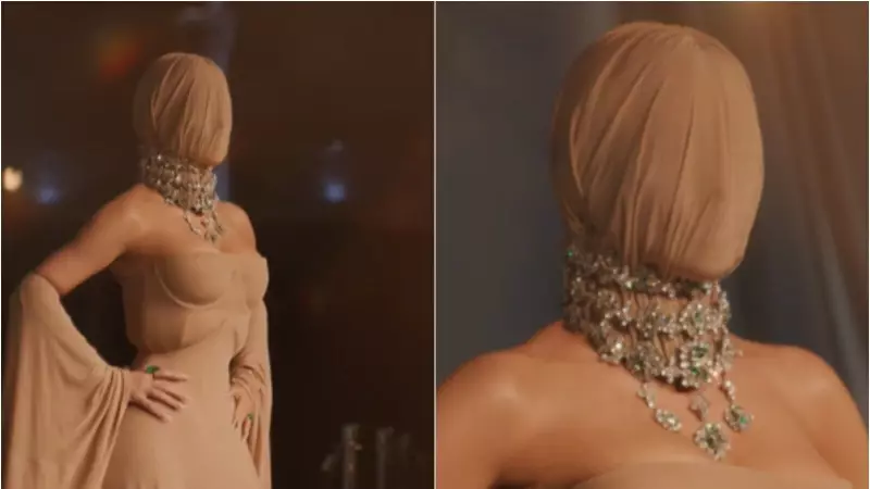 Kim Kardashian's Masked Margiela Look Sparks Internet Frenzy at Academy Museum Gala