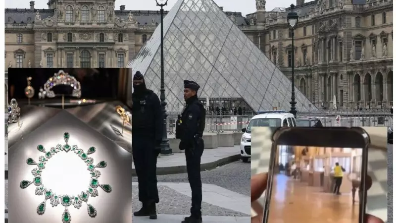 Louvre Museum Heist: CCTV Captures Brazen Chainsaw Robbery of Priceless Artifacts
